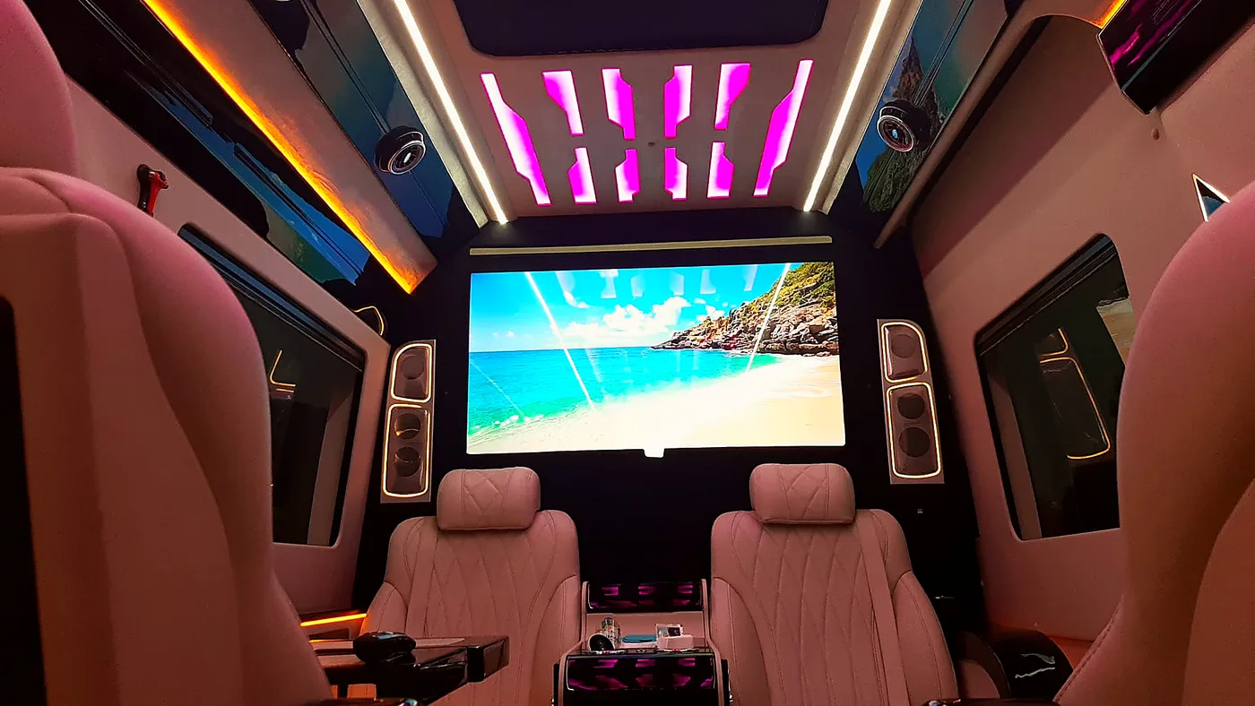 Ambient lounge cabin