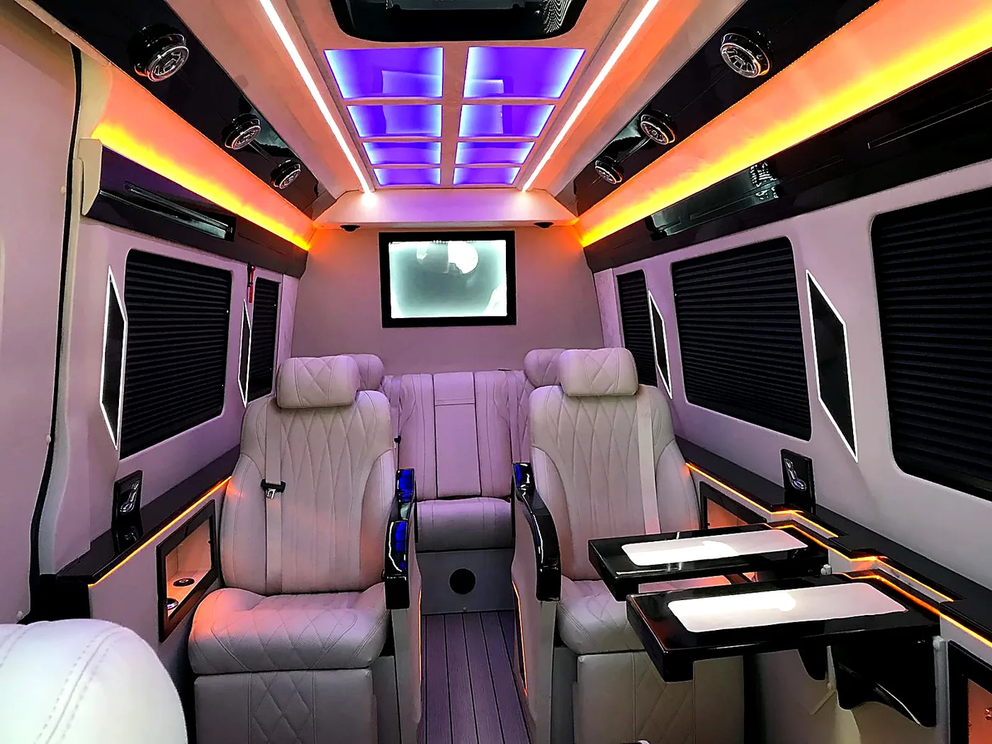 Executive white cabin