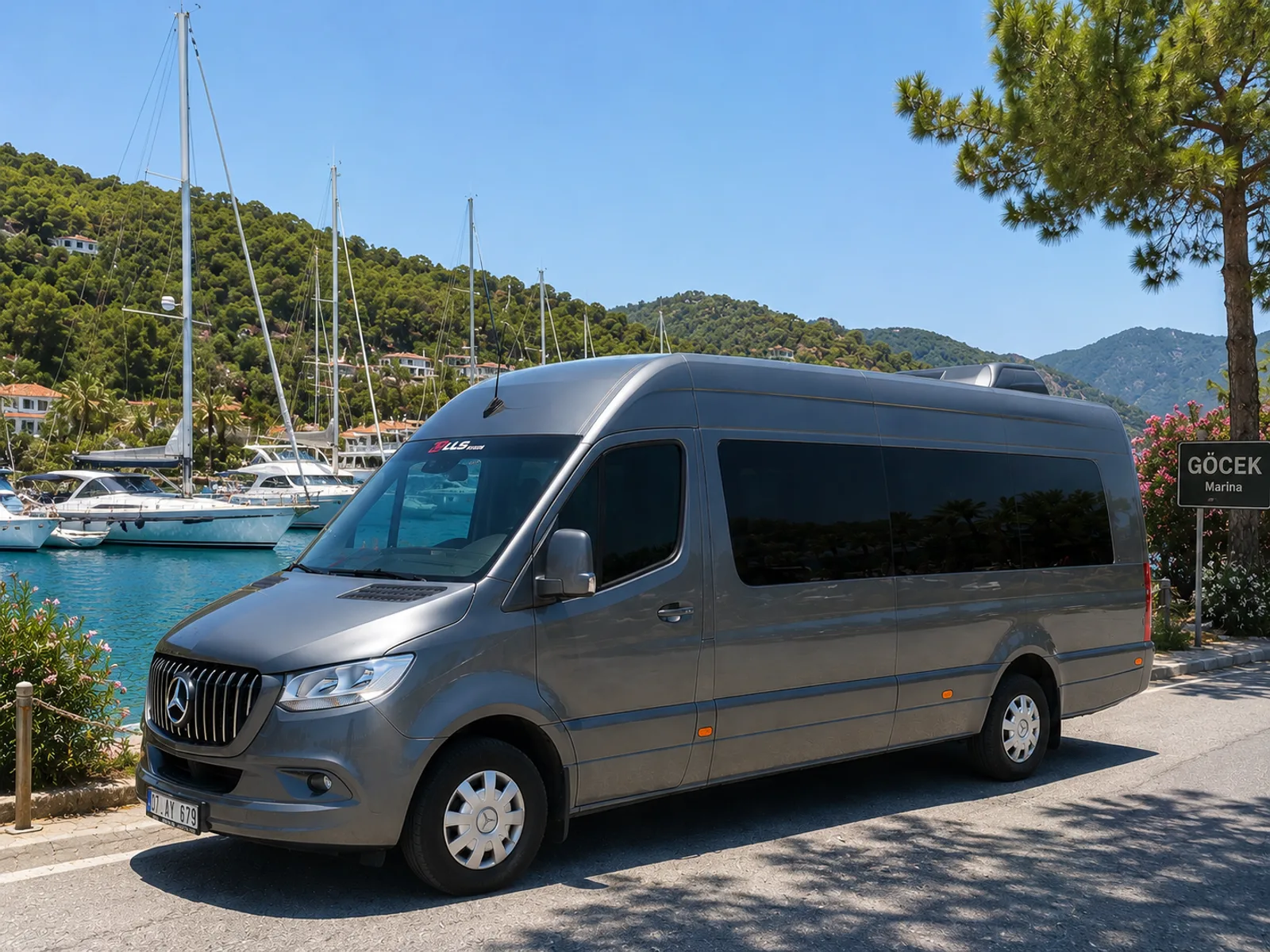 Gocek marina transfer van